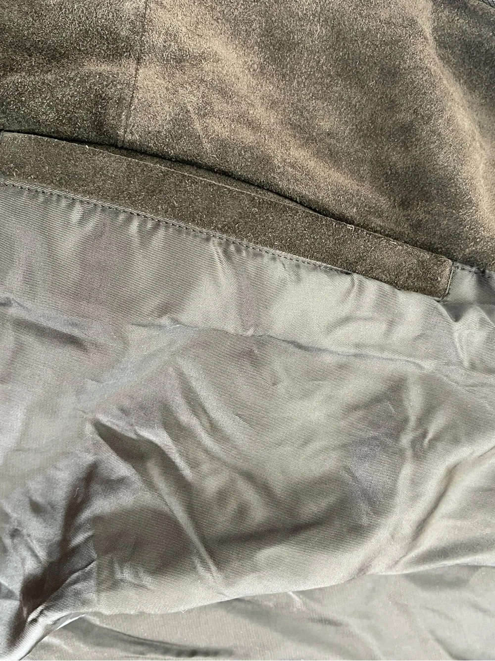 Banana Republic Dark Brown Suede Bomber Jacket